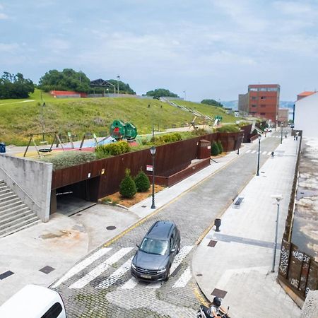 Loft En Gijon - Cimavilla Con Vistas Al Cerro Eksteriør billede
