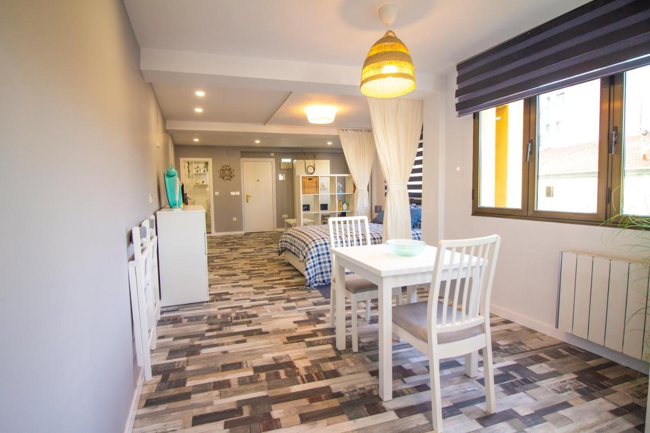 Loft En Gijon - Cimavilla Con Vistas Al Cerro Eksteriør billede