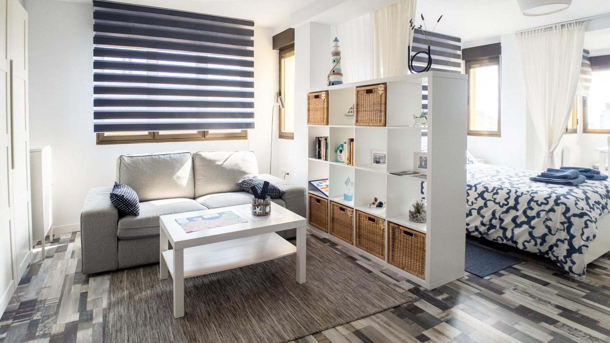 Loft En Gijon - Cimavilla Con Vistas Al Cerro Eksteriør billede