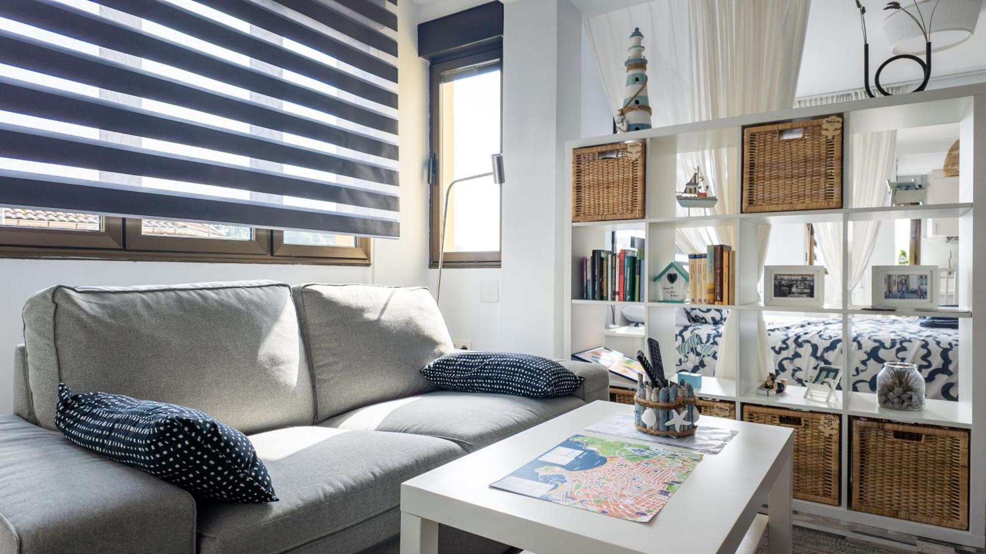 Loft En Gijon - Cimavilla Con Vistas Al Cerro Eksteriør billede